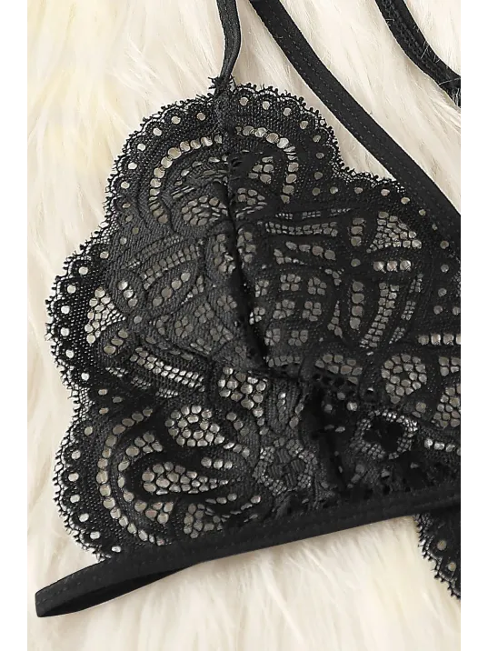 Kadın Siyah Özel Seksi Sütyen Külot Takımı – Modern, Konforlu Ve Günlük Kombinlere Uygun