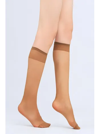 Kadın Bronz 20 Denye Dizaltı Çorap – Modern Ve Şık Tasarım Kadın Bronz 20 Denye Dizaltı Çorap – Modern Ve Şık Tasarım