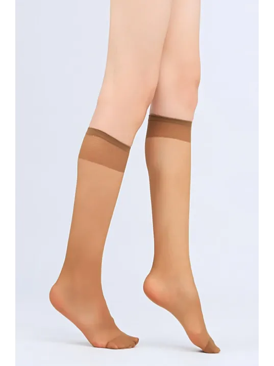 Kadın Bronz 20 Denye Dizaltı Çorap – Modern Ve Şık Tasarım Kadın Bronz 20 Denye Dizaltı Çorap – Modern Ve Şık Tasarım