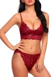 Kadın Bordo Belden Bağlamalı Şık Büstiyer Sütyen – Modern Ve Şık Tasarım