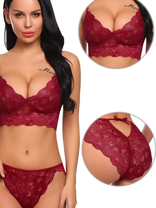 Kadın Bordo Belden Bağlamalı Şık Büstiyer Sütyen – Modern Ve Şık Tasarım