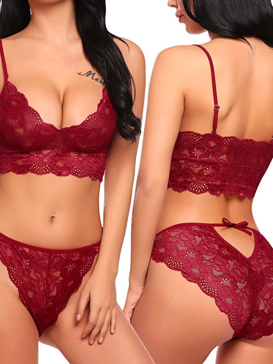 Kadın Bordo Belden Bağlamalı Şık Büstiyer Sütyen – Modern Ve Şık Tasarım