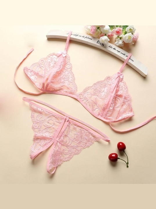 Kadın Dantelli Sütyen Külot Takımı 5'li Set Kadın Dantelli Sütyen Külot Takımı 5'li Set
