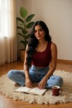 Kadın Bordo Kare Yaka Crop Top Bluz – Şık, Rahat Ve Kolay Kombinlenebilir Kadın Bordo Kare Yaka Crop Top Bluz – Şık, Rahat Ve Kolay Kombinlenebilir