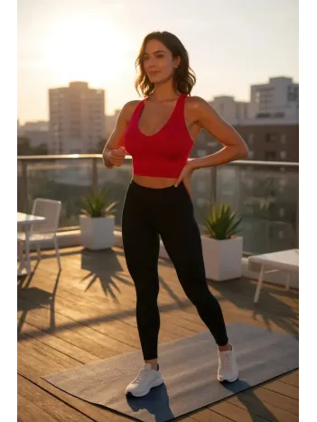 Kadın Kırmızı Derin Göğüs Dekolteli Şık Crop Top Bluz – Şık, Rahat Ve Kolay Kombinlenebilir Kadın Kırmızı Derin Göğüs Dekolteli Şık Crop Top Bluz – Şık, Rahat Ve Kolay Kombinlenebilir