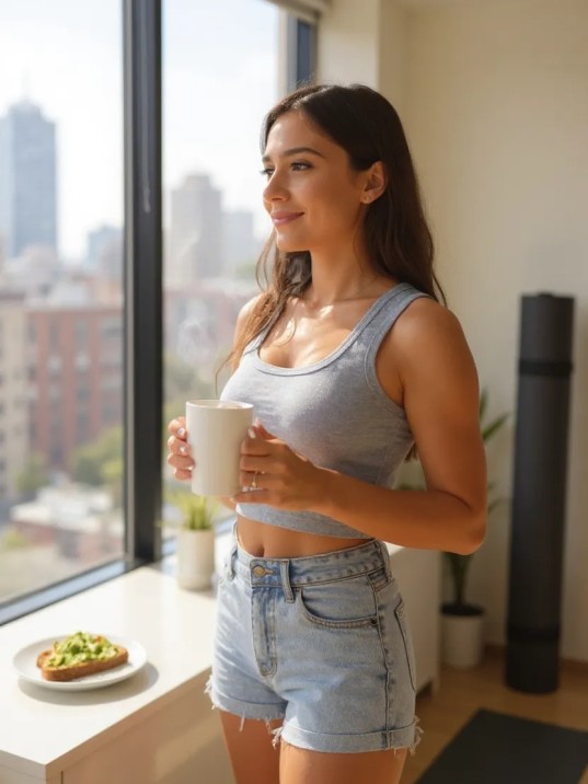 Kadın Gri Kare Yaka Crop Top Bluz – Şık, Rahat Ve Kolay Kombinlenebilir Kadın Gri Kare Yaka Crop Top Bluz – Şık, Rahat Ve Kolay Kombinlenebilir