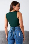 Kadın Yeşil Çapraz Bağlamalı Crop Top Büstiyer – Modern Ve Şık Tasarım Kadın Yeşil Çapraz Bağlamalı Crop Top Büstiyer – Modern Ve Şık Tasarım