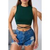 Kadın Yeşil Çapraz Bağlamalı Crop Top Büstiyer – Modern Ve Şık Tasarım Kadın Yeşil Çapraz Bağlamalı Crop Top Büstiyer – Modern Ve Şık Tasarım