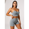 Kadın Gri Melanj Şortlu Kaşkorse Gecelik Takım – Modern, Konforlu ve Günlük Kombinlere Uygun Kadın Gri Melanj Şortlu Kaşkorse Gecelik Takım – Modern, Konforlu ve Günlük Kombinlere Uygun