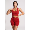 Kadın Kırmızı Yüksek Bel Çapraz Sırt Detaylı Şortlu Gecelik Takım – Modern, Konforlu Ve Günlük Kombinlere Uygun Kadın Kırmızı Yüksek Bel Çapraz Sırt Detaylı Şortlu Gecelik Takım – Modern, Konforlu Ve Günlük Kombinlere Uygun