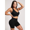 Kadın Siyah Yüksek Bel Çapraz Sırt Detaylı Şortlu Gecelik Takım – Modern, Konforlu Ve Günlük Kombinlere Uygun Kadın Siyah Yüksek Bel Çapraz Sırt Detaylı Şortlu Gecelik Takım – Modern, Konforlu Ve Günlük Kombinlere Uygun