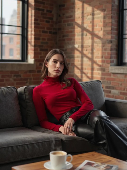 Kadın Bordo Parmak Detaylı Esnek Uzun Kollu Body Kadın Bordo Parmak Detaylı Esnek Uzun Kollu Body