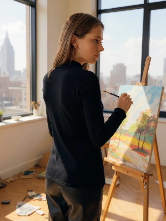 Kadın Siyah Parmak Detaylı Esnek Uzun Kollu Body Kadın Siyah Parmak Detaylı Esnek Uzun Kollu Body