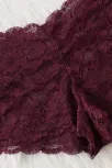 Kadın Bordo Dantelli & Kurdelalı Sütyen Külot Takımı – Modern, Konforlu Ve Günlük Kombinlere Uygun