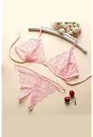 Kadın Dantelli Sütyen Külot Takımı 5'li Set