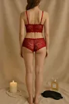 Kadın Kırmızı Dantel Bralet Şort Takımı – Tutkulu Ve Çekici İç Giyim Kadın Kırmızı Dantel Bralet Şort Takımı – Tutkulu Ve Çekici İç Giyim