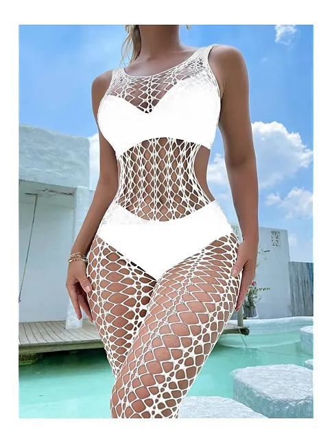 Kadın Seksi Fantazi File Çorabı Utra Esnek Büyük Beden Uygun Kadın Seksi Fantazi File Çorabı Utra Esnek Büyük Beden Uygun