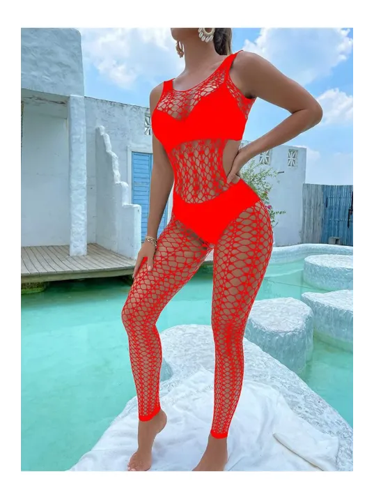 Kadın Seksi Fantazi File Çorabı Utra Esnek Büyük Beden Uygun