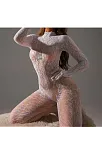 Kadın Seksi Leopar Desenli Transparan File Tulum Uzun Kollu Eldivenli Büyük Beden Vücut Çorabı Kadın Seksi Leopar Desenli Transparan File Tulum Uzun Kollu Eldivenli Büyük Beden Vücut Çorabı