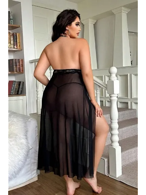 Uzun Gecelik Yırtmaçlı Dantel Göğüs detaylı Sık Romantik Kadın Gecelik Uzun Gecelik Yırtmaçlı Dantel Göğüs detaylı Sık Romantik Kadın Gecelik