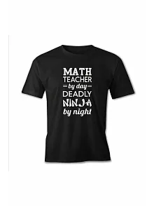 24 Kasım Öğretmenler Baskılı T-shirt - Siyah
