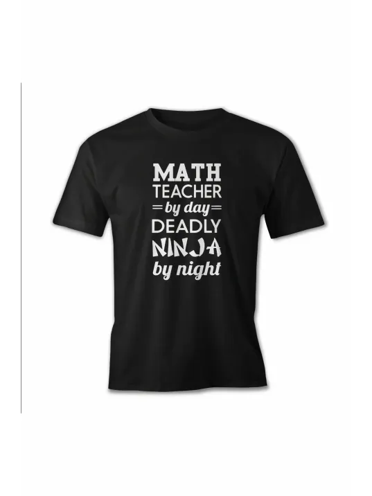 24 Kasım Öğretmenler Baskılı T-shirt - Siyah