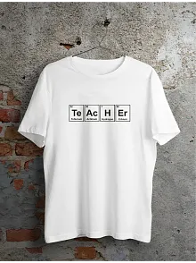 24 Kasım Öğretmenler Günü Baskılı Özel T-shirt - Beyaz