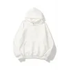 3 İplik Pamuklu Unisex Kapşonlu Sweetshirt - Beyaz 3 İplik Pamuklu Unisex Kapşonlu Sweetshirt - Beyaz