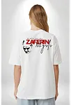 30 Ağustos Unisex Baskılı T-shirt - Beyaz