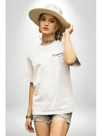 30 Ağustos Unisex Baskılı T-shirt - Beyaz