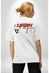 30 Ağustos Unisex Baskılı T-shirt - Beyaz