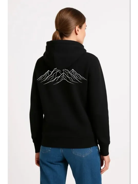 Kadın Nihilist Penguen Özel Tasarım Oversize Kapüşonlu Sweatshirt - Siyah Kadın Nihilist Penguen Özel Tasarım Oversize Kapüşonlu Sweatshirt - Siyah