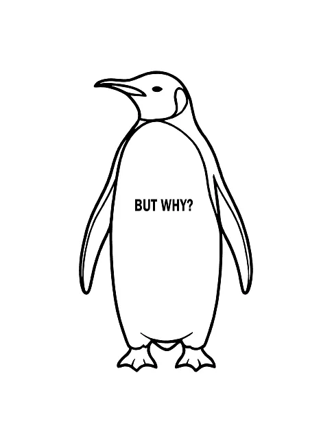 Kadın Nihilist Penguen Özel Tasarım Oversize Bisiklet Yaka Tişört - Beyaz
