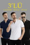Erkek 3’lü Paket Triko Yakalı Düğmesiz Açık Yaka Fitilli Kısa Kollu Regular Fit Tişört - Siyah, Beyaz, Lacivert Erkek 3’lü Paket Triko Yakalı Düğmesiz Açık Yaka Fitilli Kısa Kollu Regular Fit Tişört - Siyah, Beyaz, Lacivert