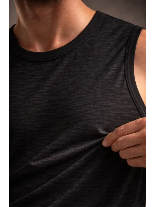 Erkek Flamlı Kumaş Sıfır Kolsuz Atlet Basic Spor Üst, Günlük Ve Fitness Kullanımına Uygun - Siyah Erkek Flamlı Kumaş Sıfır Kolsuz Atlet Basic Spor Üst, Günlük Ve Fitness Kullanımına Uygun - Siyah