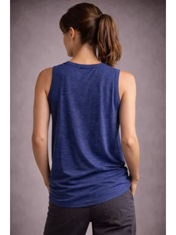 Kadın Flamlı Kumaş Sıfır Kolsuz Atlet Basic Spor Üst, Günlük Ve Fitness Kullanımına Uygun - İndigo Kadın Flamlı Kumaş Sıfır Kolsuz Atlet Basic Spor Üst, Günlük Ve Fitness Kullanımına Uygun - İndigo