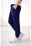 Erkek Jogger Eşofman Altı Regular Fit , Kargo Cepli, Lastikli Paça, Günlük Spor Pantolon - Lacivert