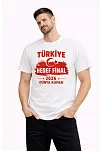 Erkek Türkiye Baskılı Tişört Ay Yıldız 2026 Dünya Kupası Taraftar Forma T-shirt - Beyaz Erkek Türkiye Baskılı Tişört Ay Yıldız 2026 Dünya Kupası Taraftar Forma T-shirt - Beyaz