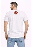 Erkek Türkiye Baskılı Tişört Ay Yıldız 2026 Dünya Kupası Taraftar Forma T-shirt - Beyaz Erkek Türkiye Baskılı Tişört Ay Yıldız 2026 Dünya Kupası Taraftar Forma T-shirt - Beyaz
