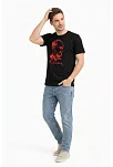 Erkek Atatürk Baskılı Tişört Kısa Kollu Bisiklet Yaka T-shirt - Siyah Erkek Atatürk Baskılı Tişört Kısa Kollu Bisiklet Yaka T-shirt - Siyah