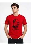 Erkek Atatürk Baskılı Tişört Kısa Kollu Bisiklet Yaka T-shirt - Kırmızı Erkek Atatürk Baskılı Tişört Kısa Kollu Bisiklet Yaka T-shirt - Kırmızı