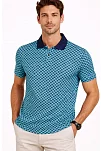 Erkek Pike Kumaş Polo Yaka Desenli Tişört Kısa Kol Yazlık T-shirt - Turkuaz Erkek Pike Kumaş Polo Yaka Desenli Tişört Kısa Kol Yazlık T-shirt - Turkuaz
