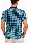 Erkek Pike Kumaş Polo Yaka Desenli Tişört Kısa Kol Yazlık T-shirt - Turkuaz Erkek Pike Kumaş Polo Yaka Desenli Tişört Kısa Kol Yazlık T-shirt - Turkuaz