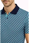 Erkek Pike Kumaş Polo Yaka Desenli Tişört Kısa Kol Yazlık T-shirt - Turkuaz Erkek Pike Kumaş Polo Yaka Desenli Tişört Kısa Kol Yazlık T-shirt - Turkuaz