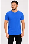 Erkek Basic Tişört Bisiklet Yaka Kısa Kol Günlük Yazlık Slim Fit T-shirt - Saks Mavisi Erkek Basic Tişört Bisiklet Yaka Kısa Kol Günlük Yazlık Slim Fit T-shirt - Saks Mavisi