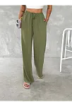 Ayrobin Oversize Kadın Pantalon - Mint Yeşili
