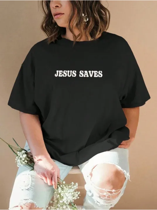 Baskılı Kadın T-shirt - Siyah Baskılı Kadın T-shirt - Siyah