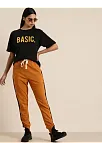 Baskılı Kadın T-shirt - Siyah