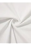 20/1 Penye Compack Uçak Baskılı Oversize Bisiklet Yaka Kısa Kol T-shirt - Beyaz