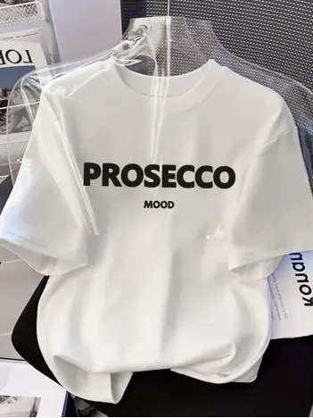 20/1 Penye Compack Baskılı Oversize Kısa Kol Bisiklet Yaka T-shirt - Beyaz 20/1 Penye Compack Baskılı Oversize Kısa Kol Bisiklet Yaka T-shirt - Beyaz